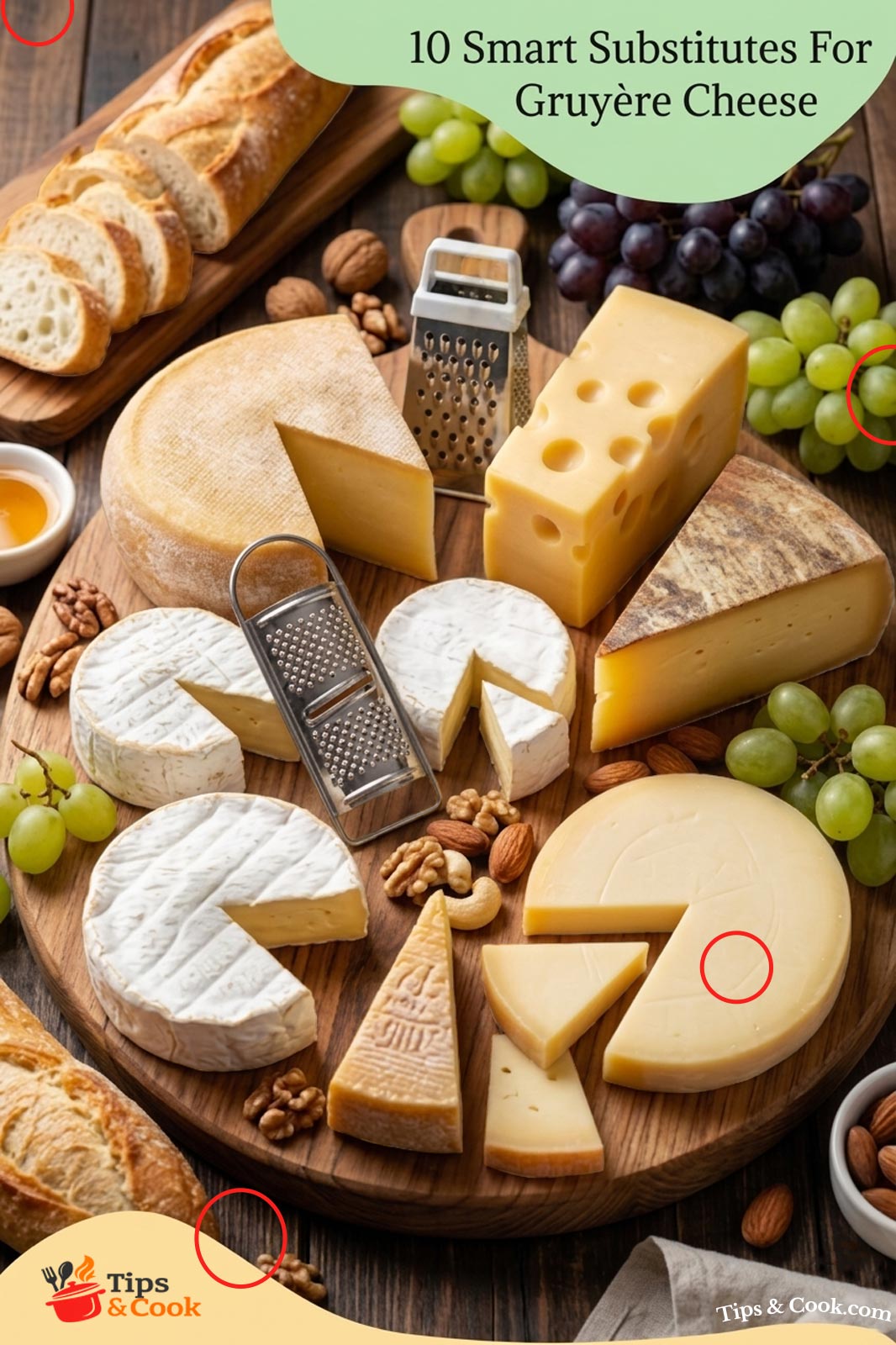 Substitutes For Gruyere Cheese