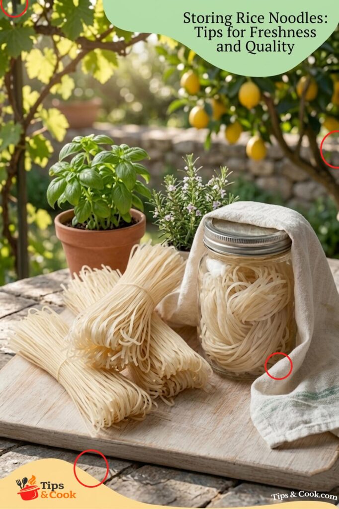 Storing Rice Noodles