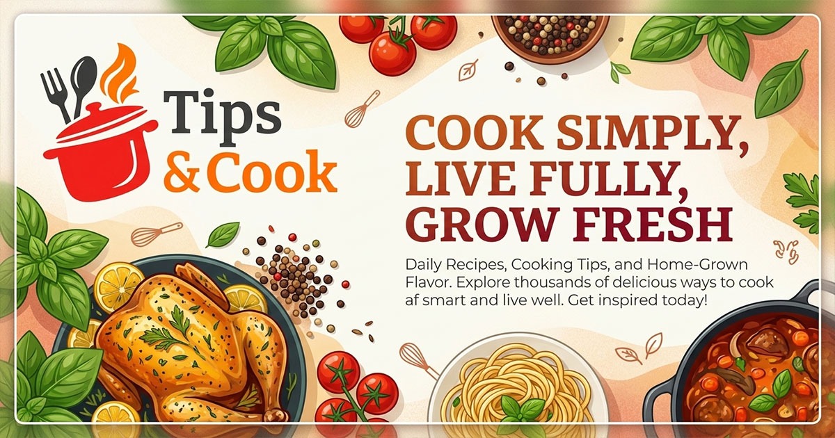 Cooks Tips Sign Home Page - Tips and Cook