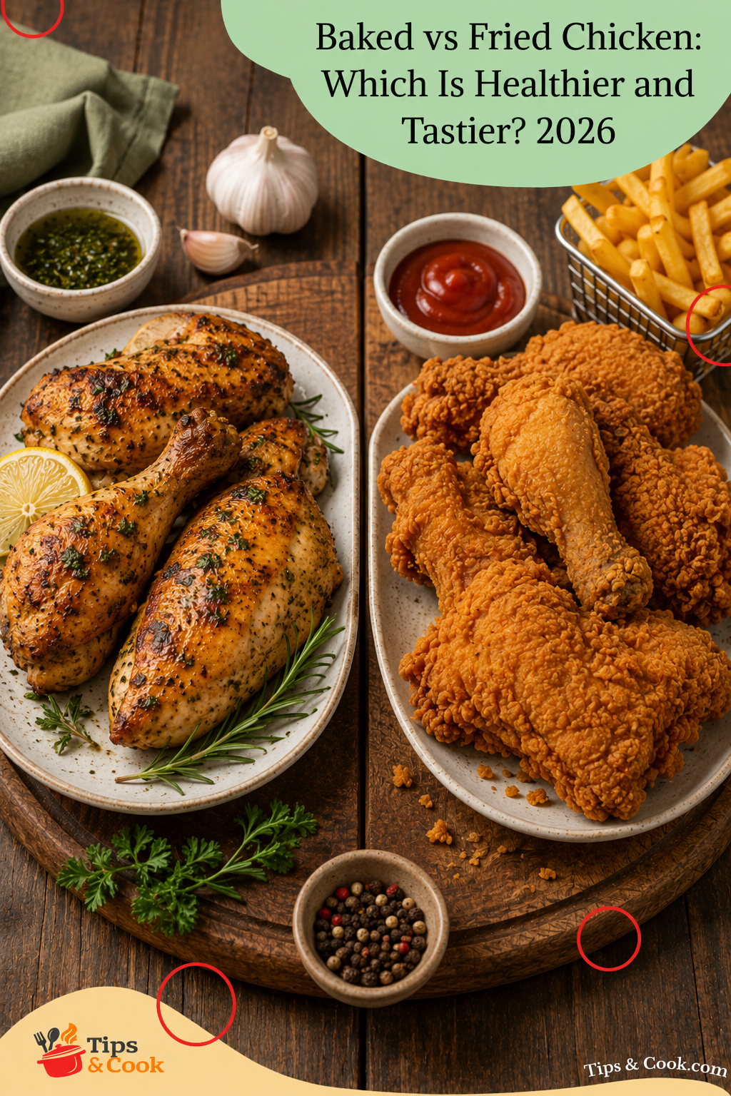 Baked vs Fried Chicken