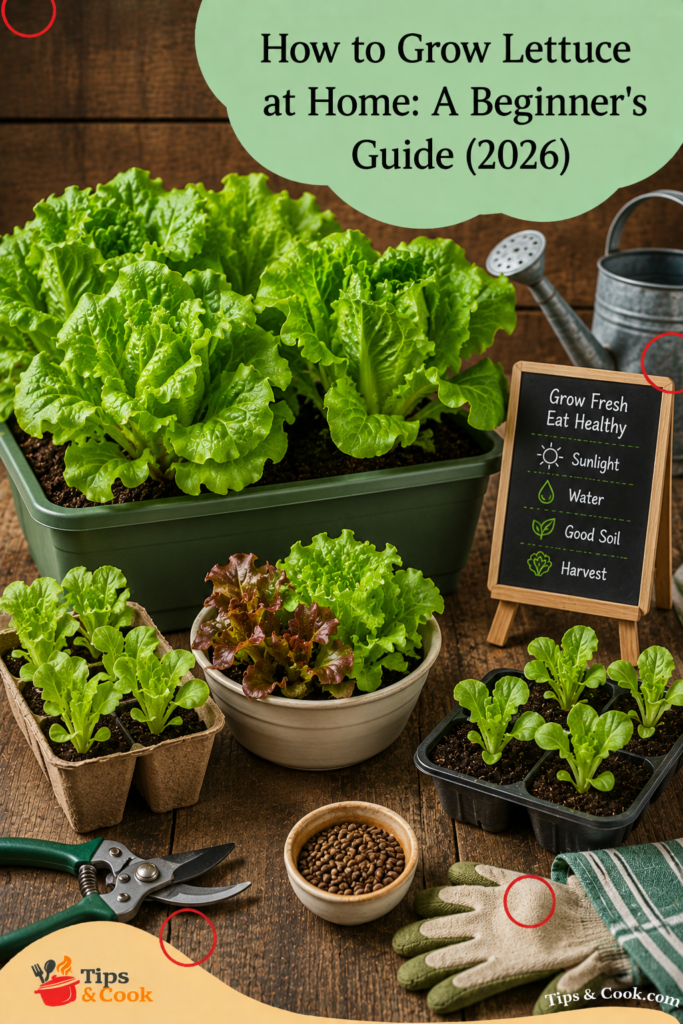 grow lettuce at home