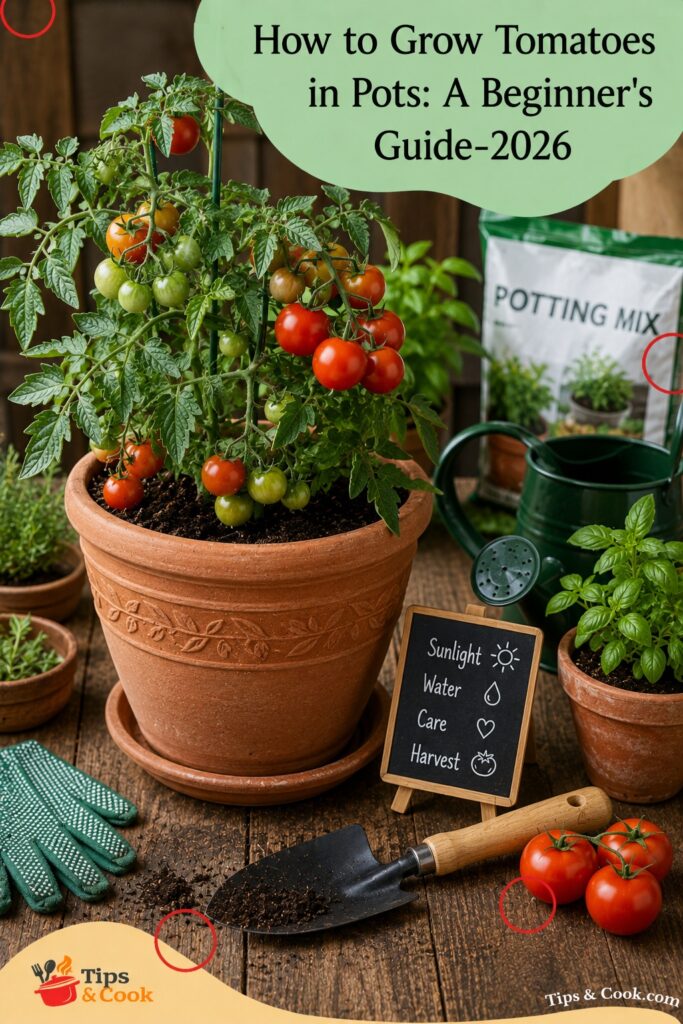 how to grow tomatoes in pots