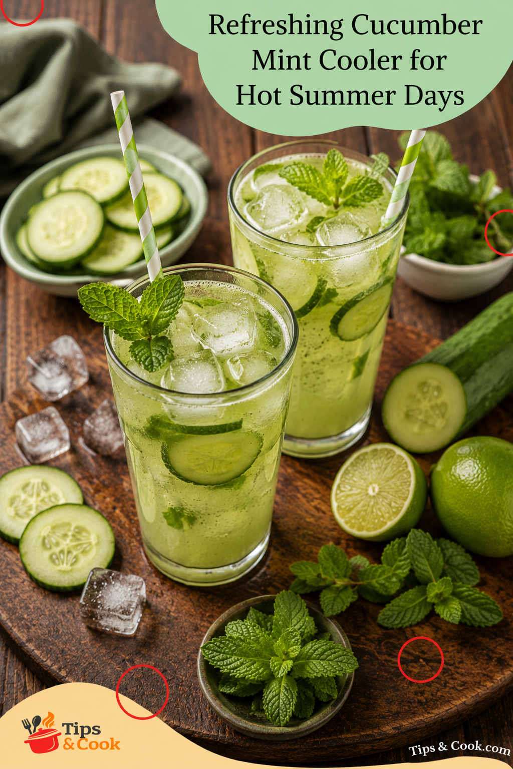 cucumber mint cooler