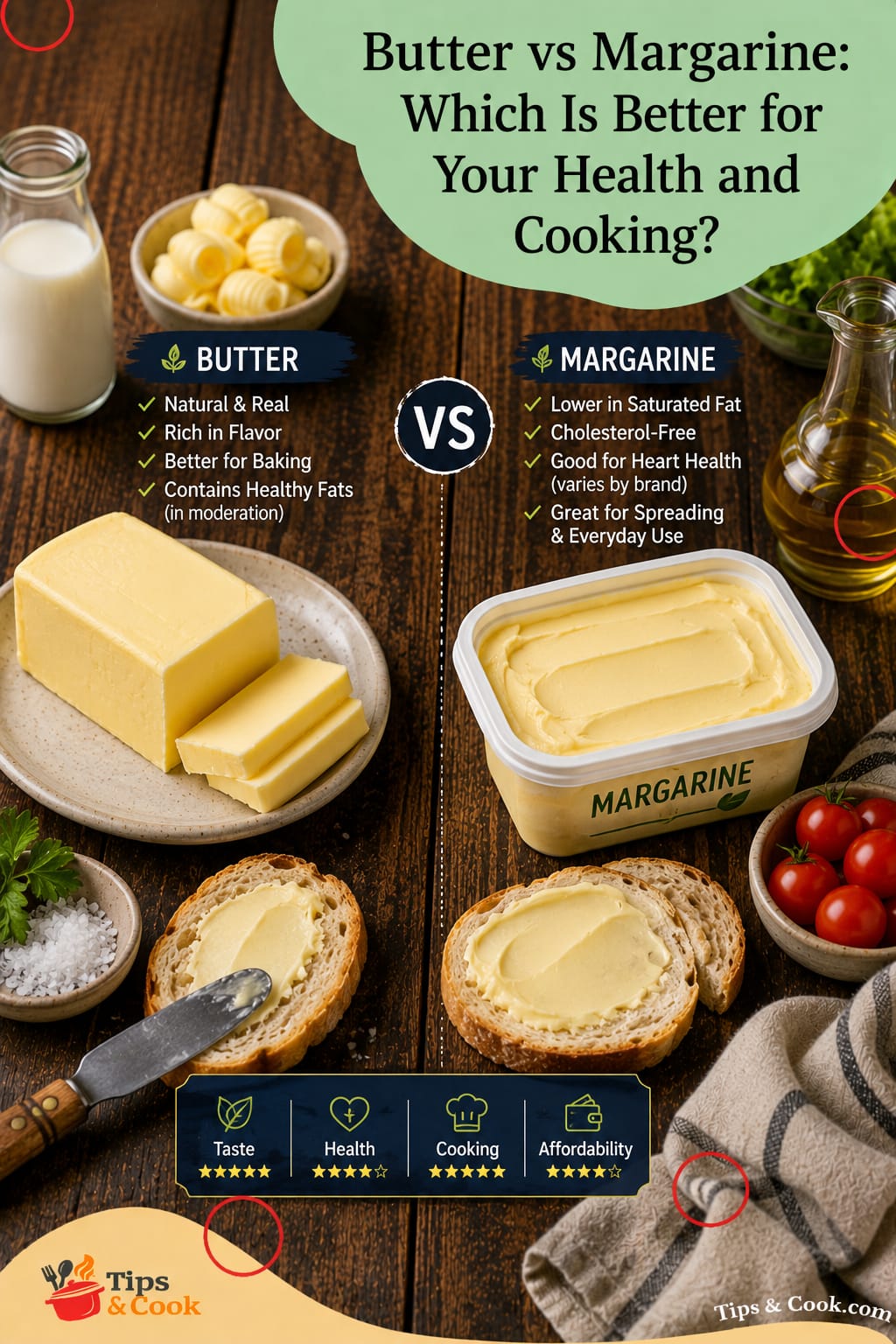 butter vs margarine