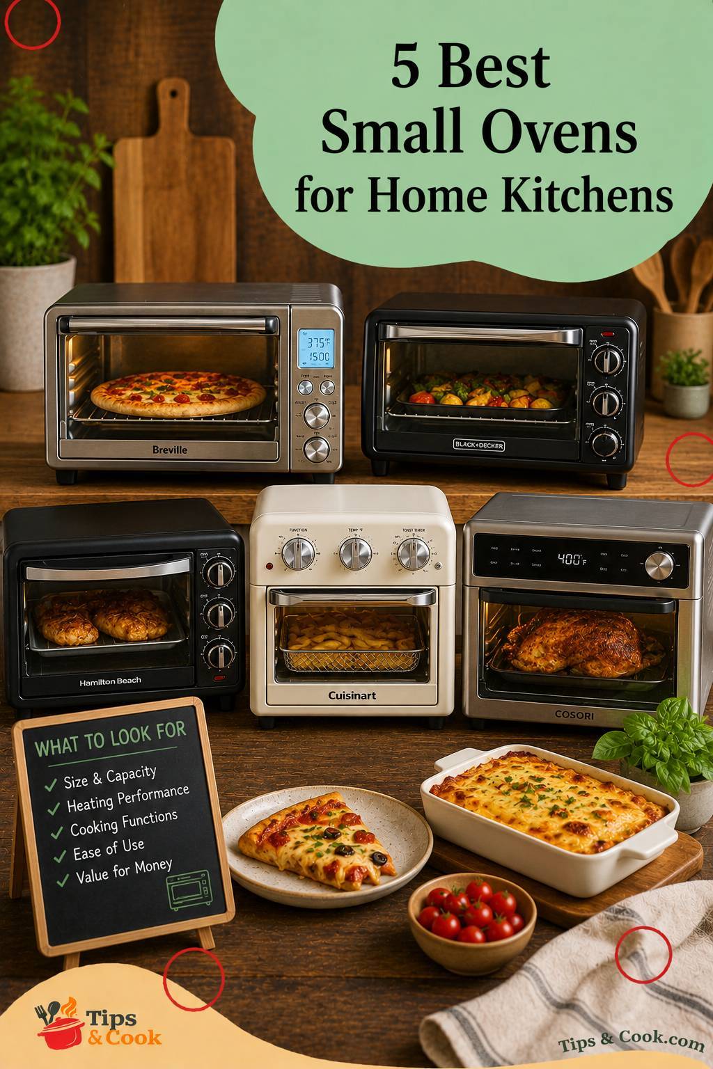 Best Small Ovens for Home Kitchens