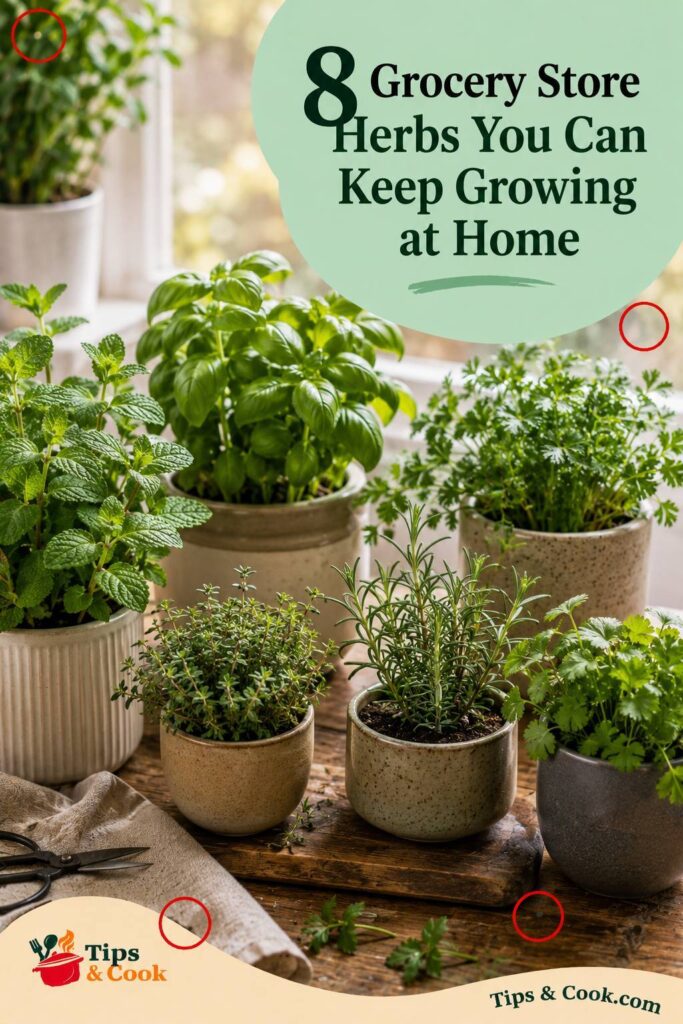 grocery store herbs