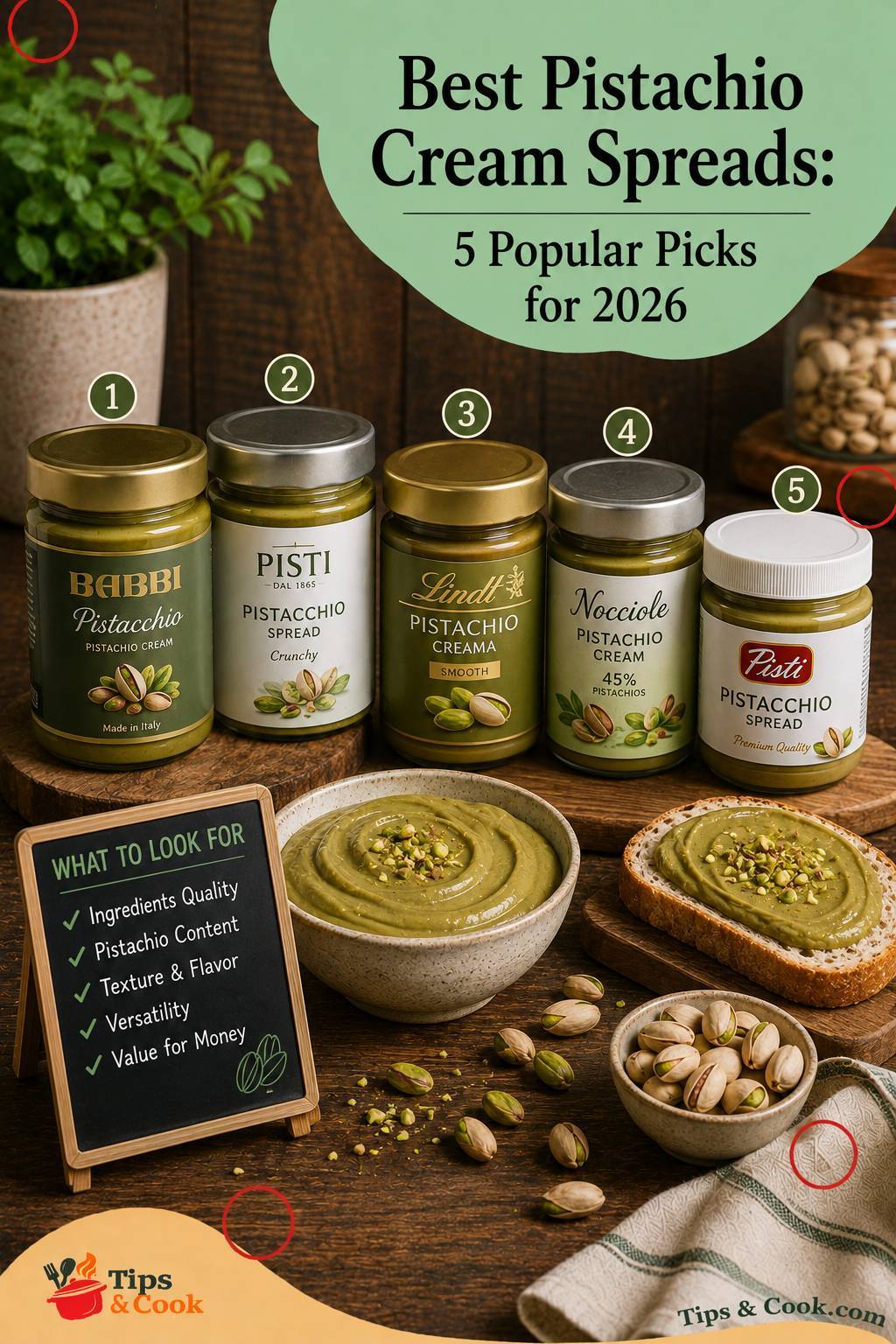 best pistachio cream spreads