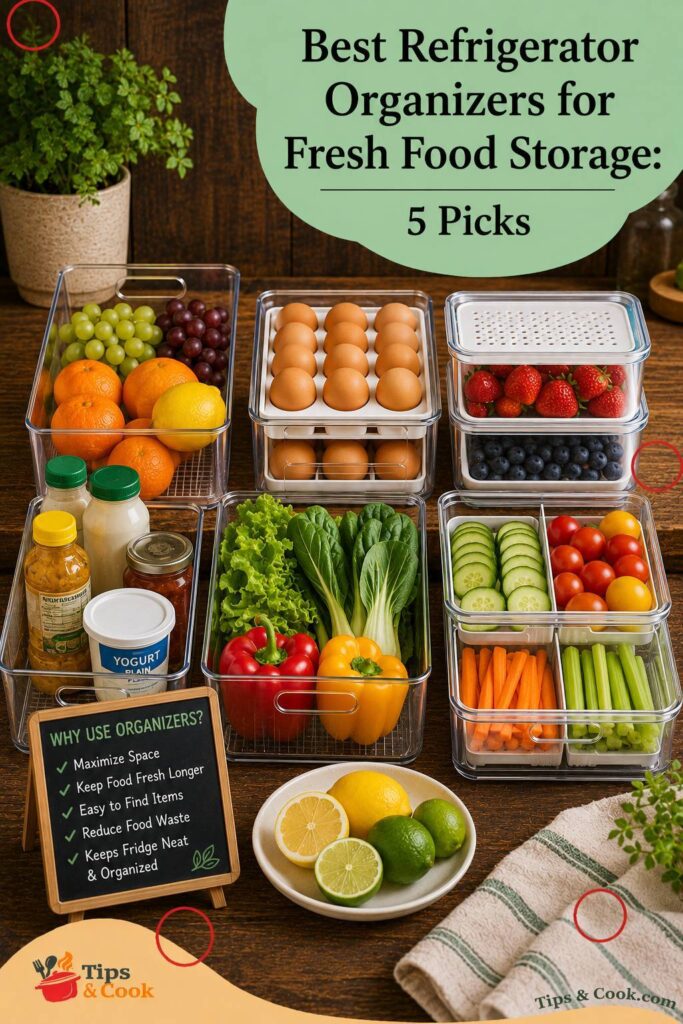best refrigerator organizers