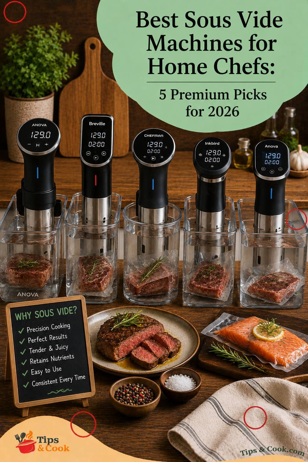 Best Sous Vide Machines for Home Chefs