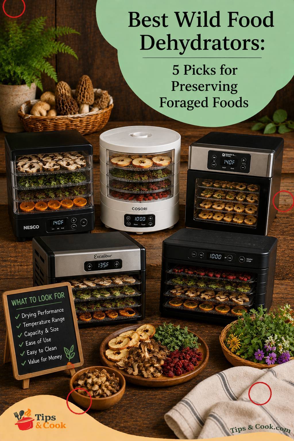 wild food dehydrators