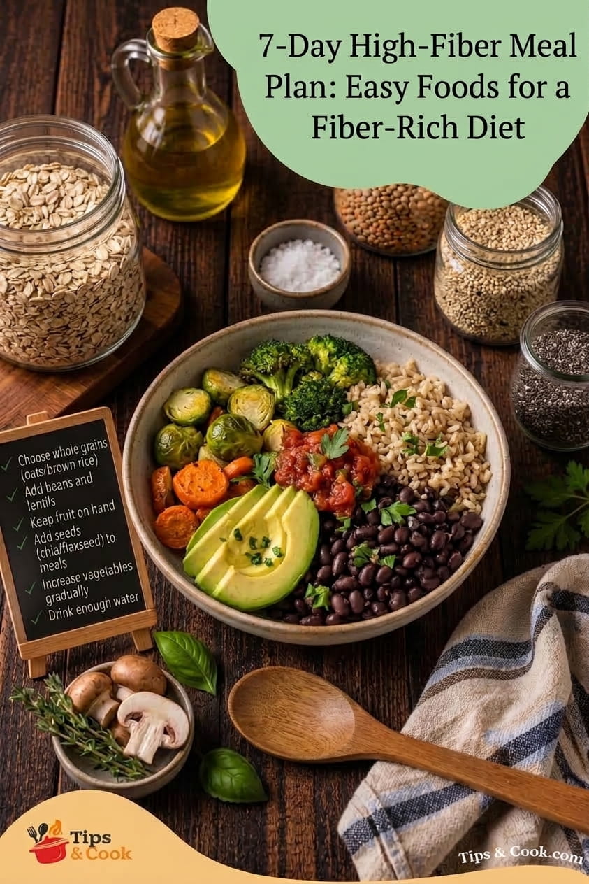 7-day vegetarian meal plan for beginners
