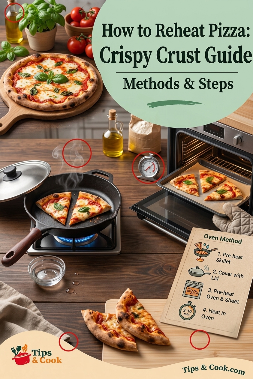 how to reheat pizza